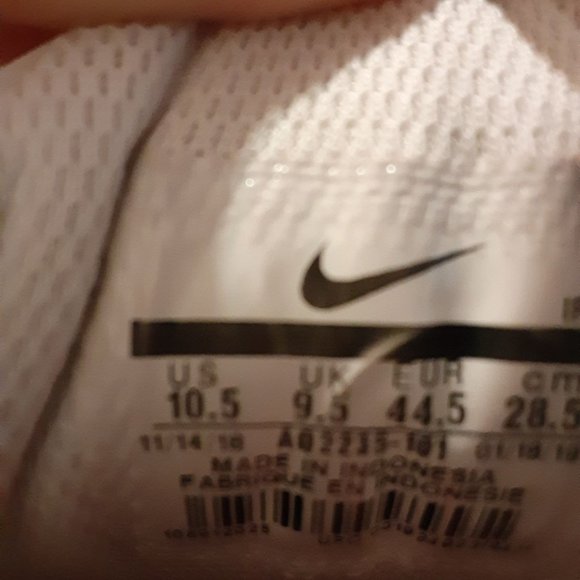 Nike Air Max Oketo Burgundy Swoosh Men's Size 10.5 - Picture 8 of 9